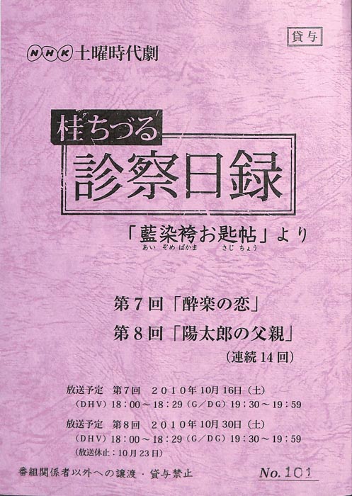 桂ちづる診察日録
