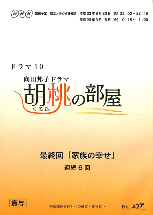 胡桃の部屋