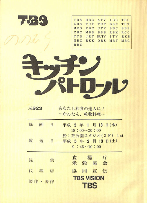 キッチンパトロール（スタッフ稿）