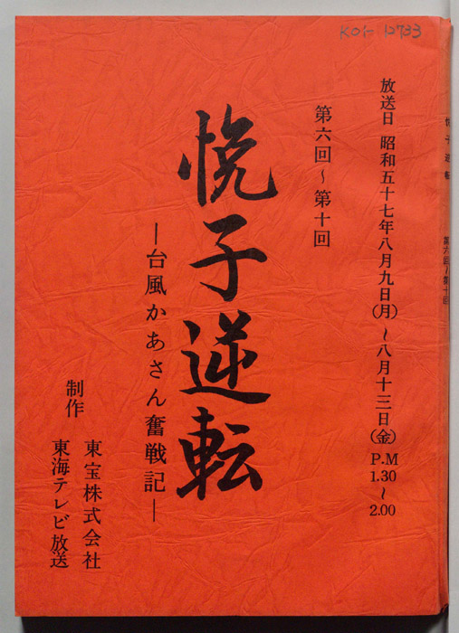 悦子逆転　台風かあさん奮戦記