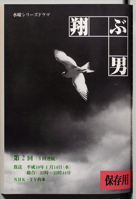 翔ぶ男