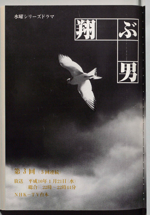 翔ぶ男