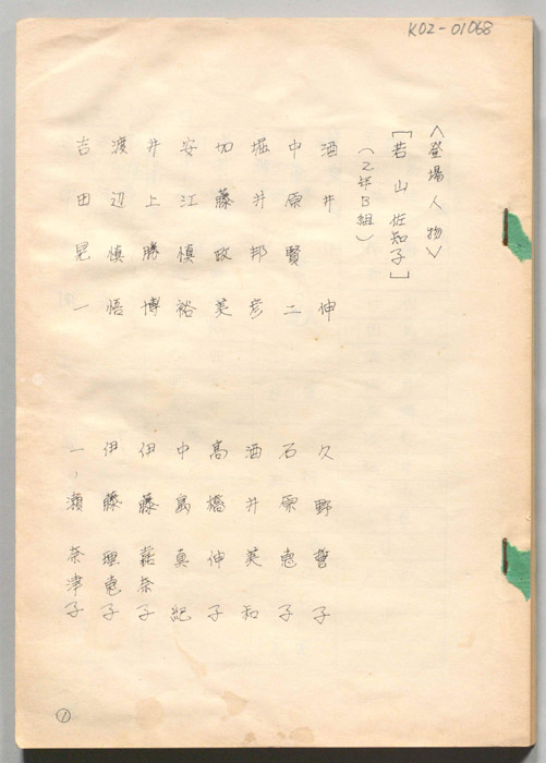 中学生日記