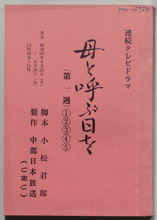 母と呼ぶ日を