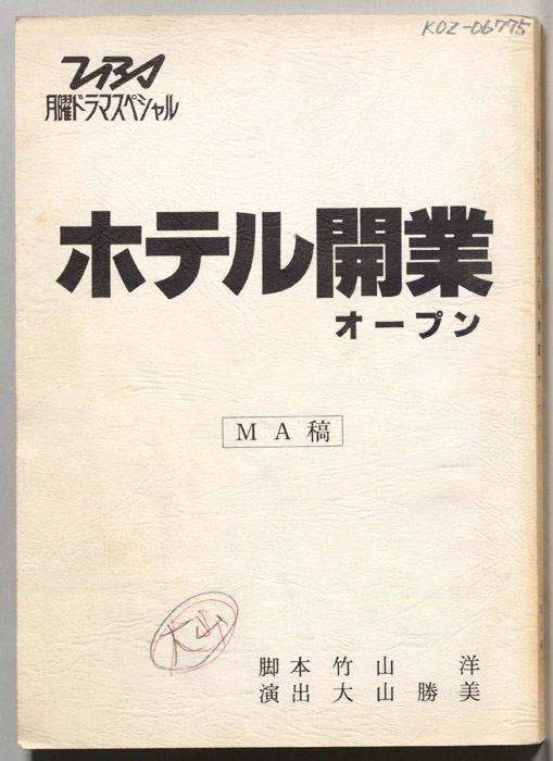 ホテル開業（MA稿）
