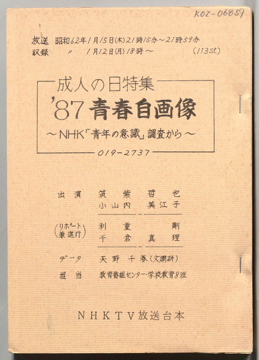 87青春自画像