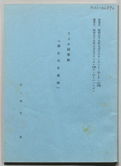 遥かなる盗賊