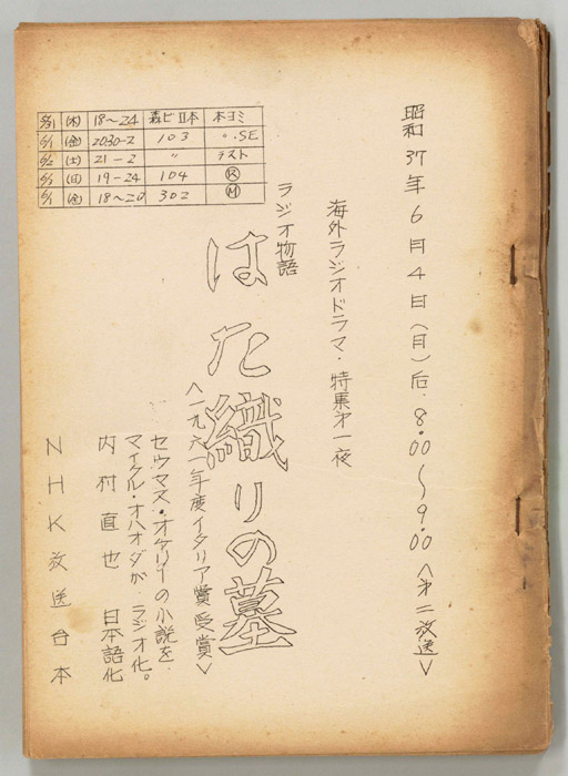 はた織りの墓