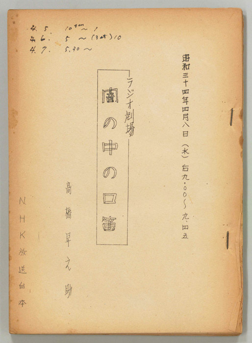 闇の中の口笛