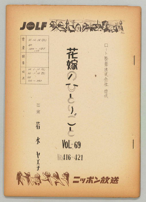 花嫁のひとりごと