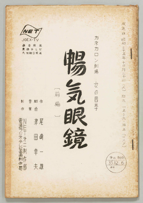 暢気眼鏡