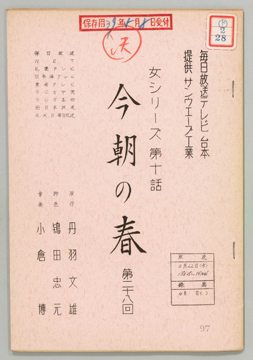 今朝の春