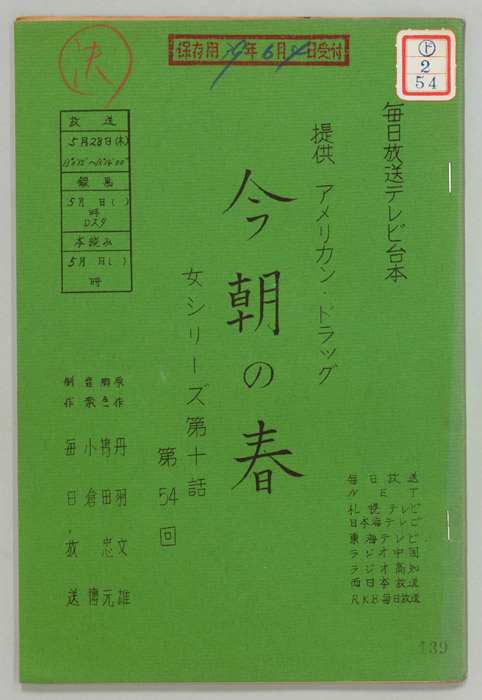 今朝の春