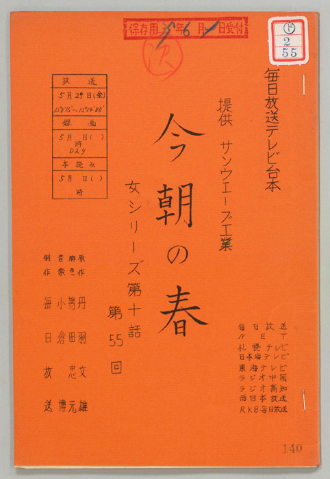 今朝の春