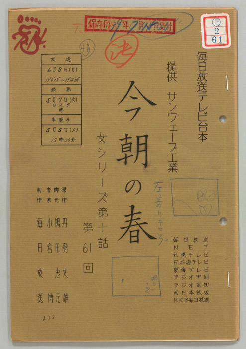 今朝の春