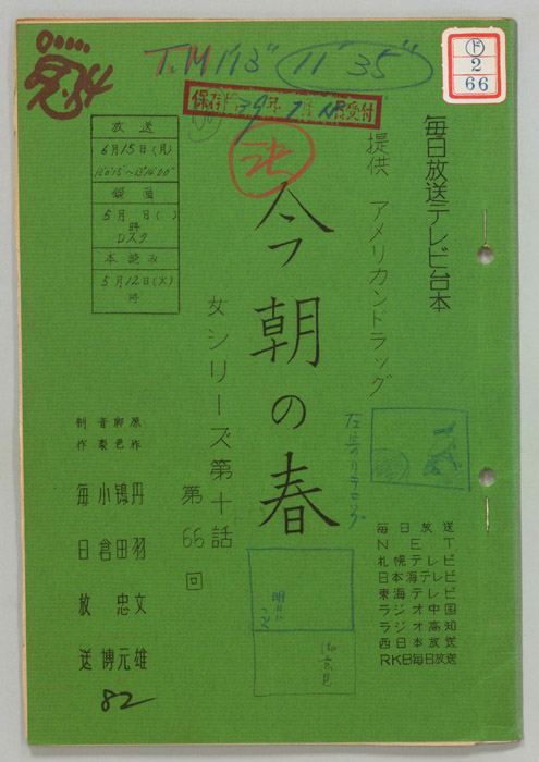 今朝の春