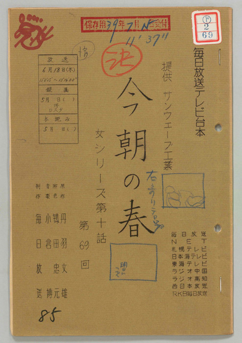 今朝の春