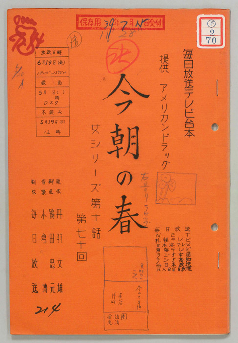 今朝の春