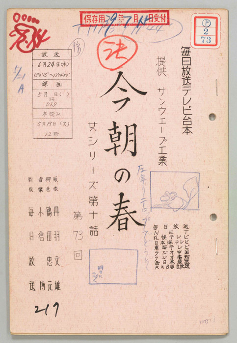 今朝の春