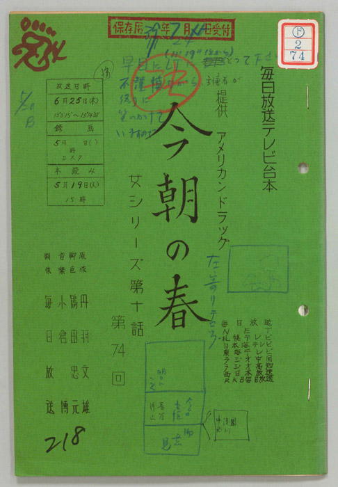 今朝の春