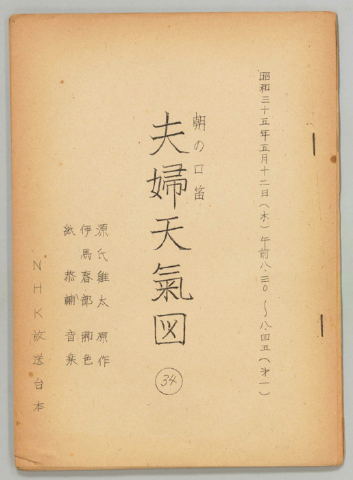 夫婦天気図