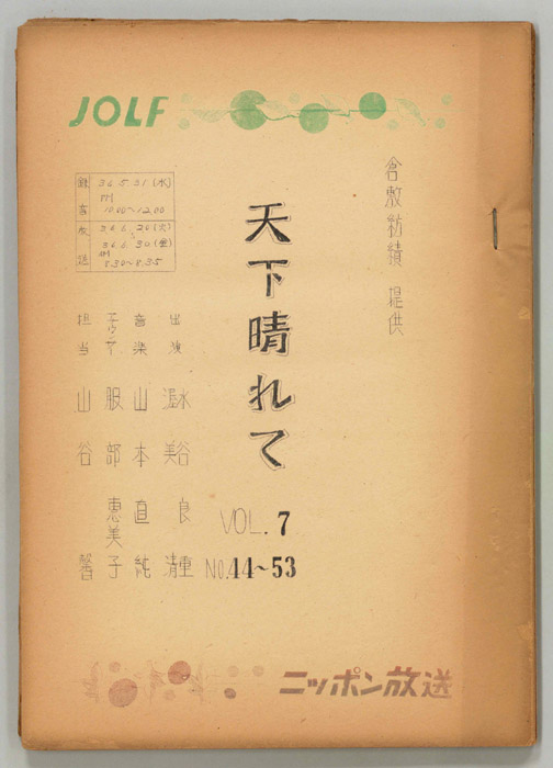 天下晴れて