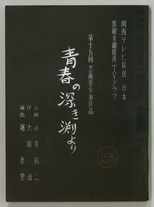 青春の深き渕より