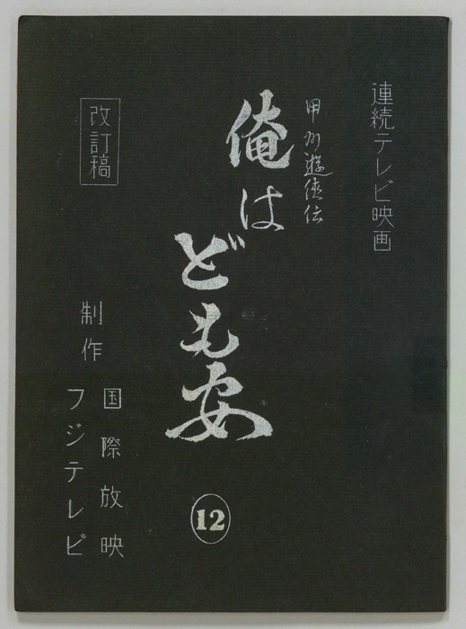 甲州遊侠伝　俺はども安（改訂稿）