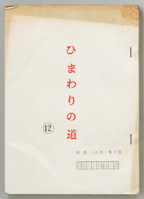 ひまわりの道