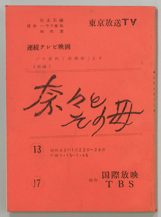奈々とその母(仮題)