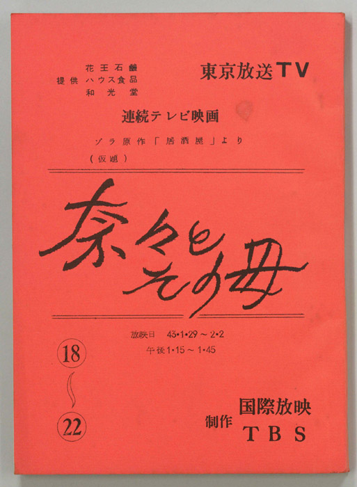 奈々とその母(仮題)