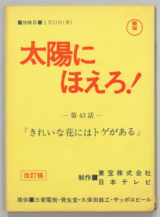 太陽にほえろ！（改訂稿）