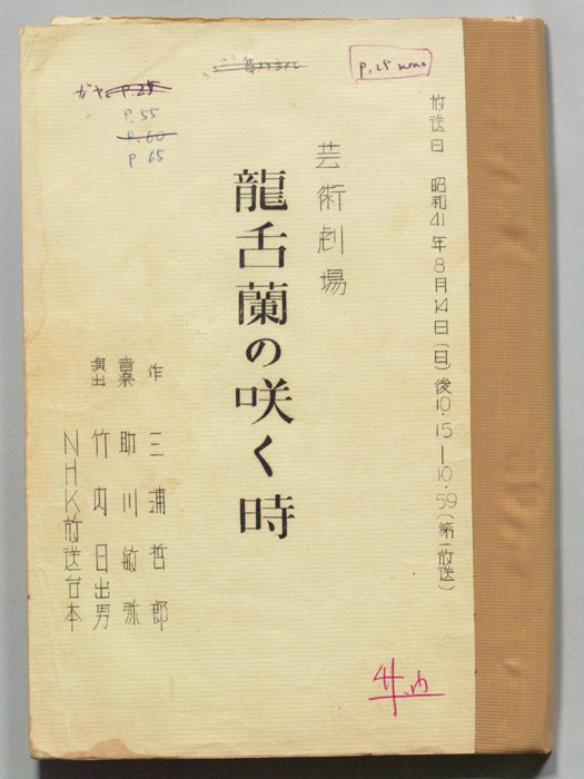 龍舌蘭の咲く時