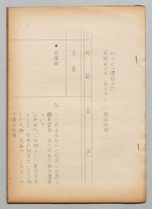 [からくり儀右衛門]