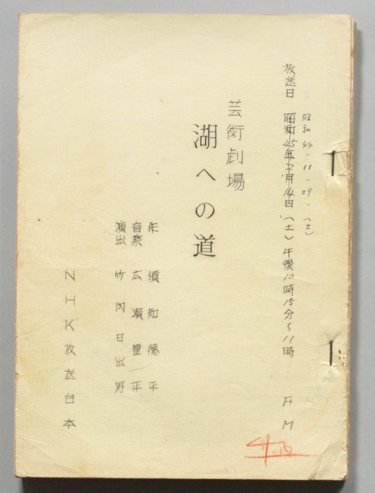 湖への道