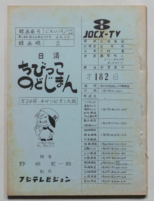 ちびっこのどじまん