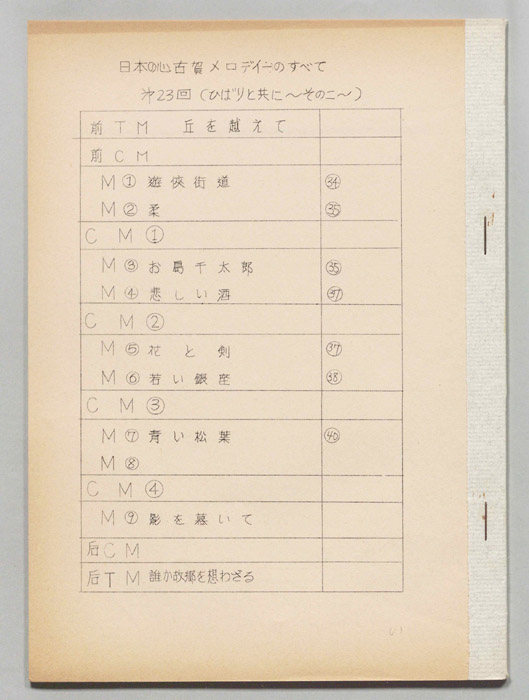 [日本の心古賀メロディーのすべて]