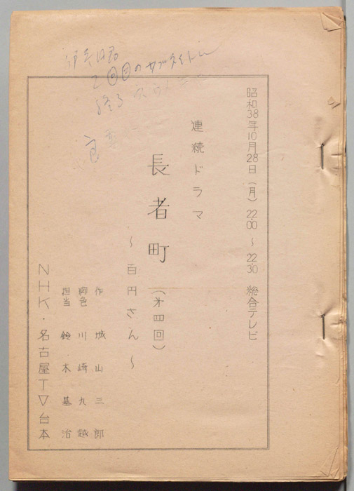 長者町