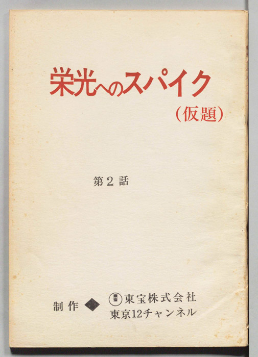 栄光へのスパイク(仮題)