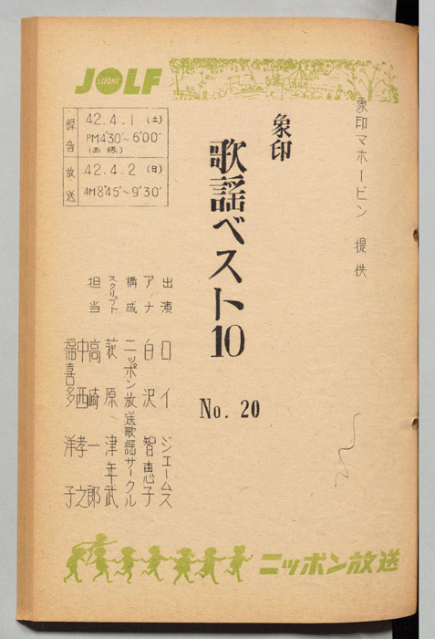 象印歌謡ベスト10