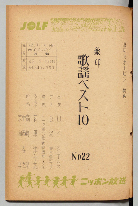 象印歌謡ベスト10