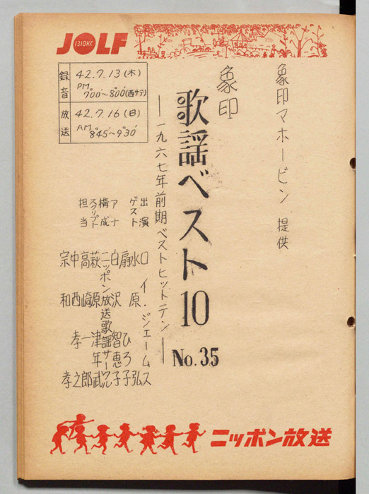 象印歌謡ベスト10