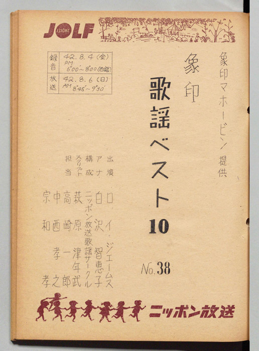 象印歌謡ベスト10