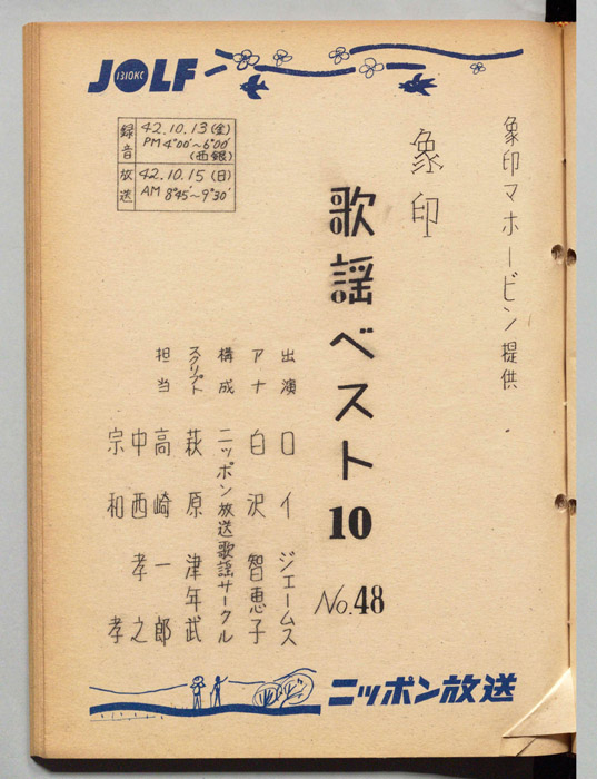 象印歌謡ベスト10