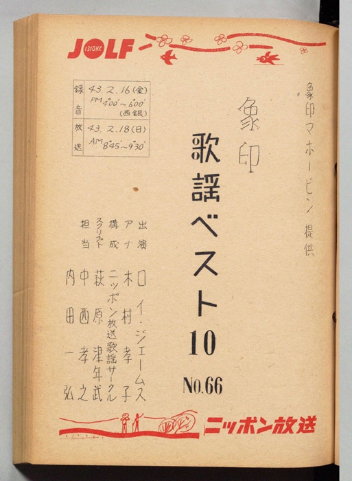 象印歌謡ベスト10