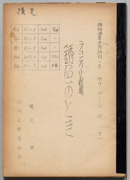 銹色のとき