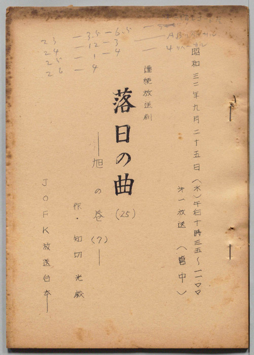 落日の曲
