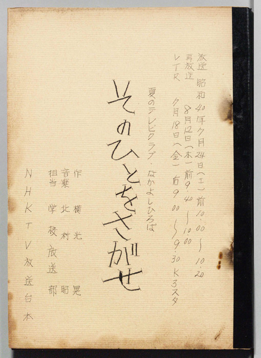 そのひとをさがせ
