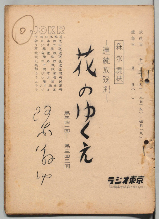 花のゆくえ