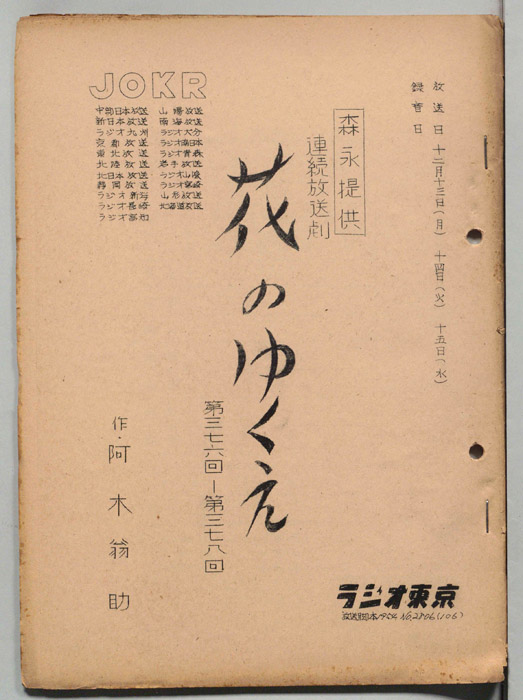 花のゆくえ
